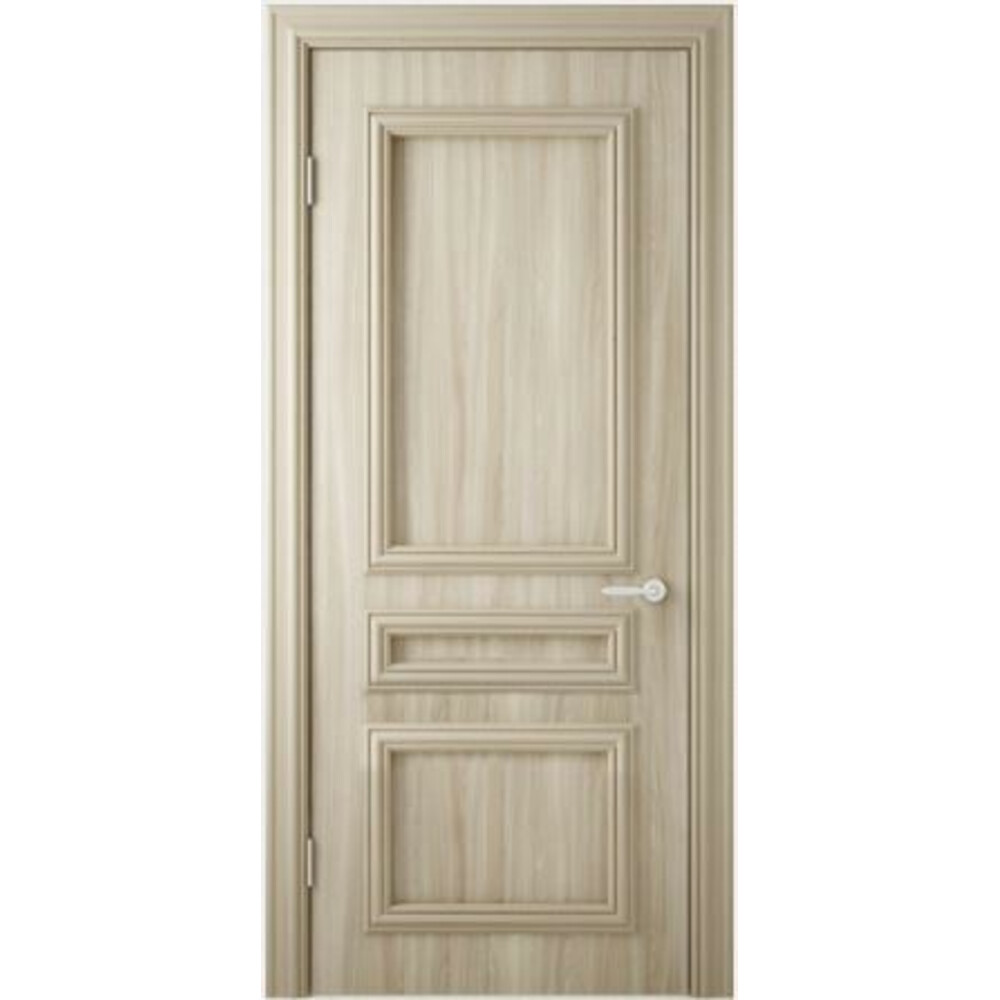 Дверь межкомнатная CASAPORTE Милан Шале белое 90x200 см глухая