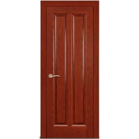 Межкомнатная дверь Натуральный шпон СитиДорс Крит ДГ Дерево красное